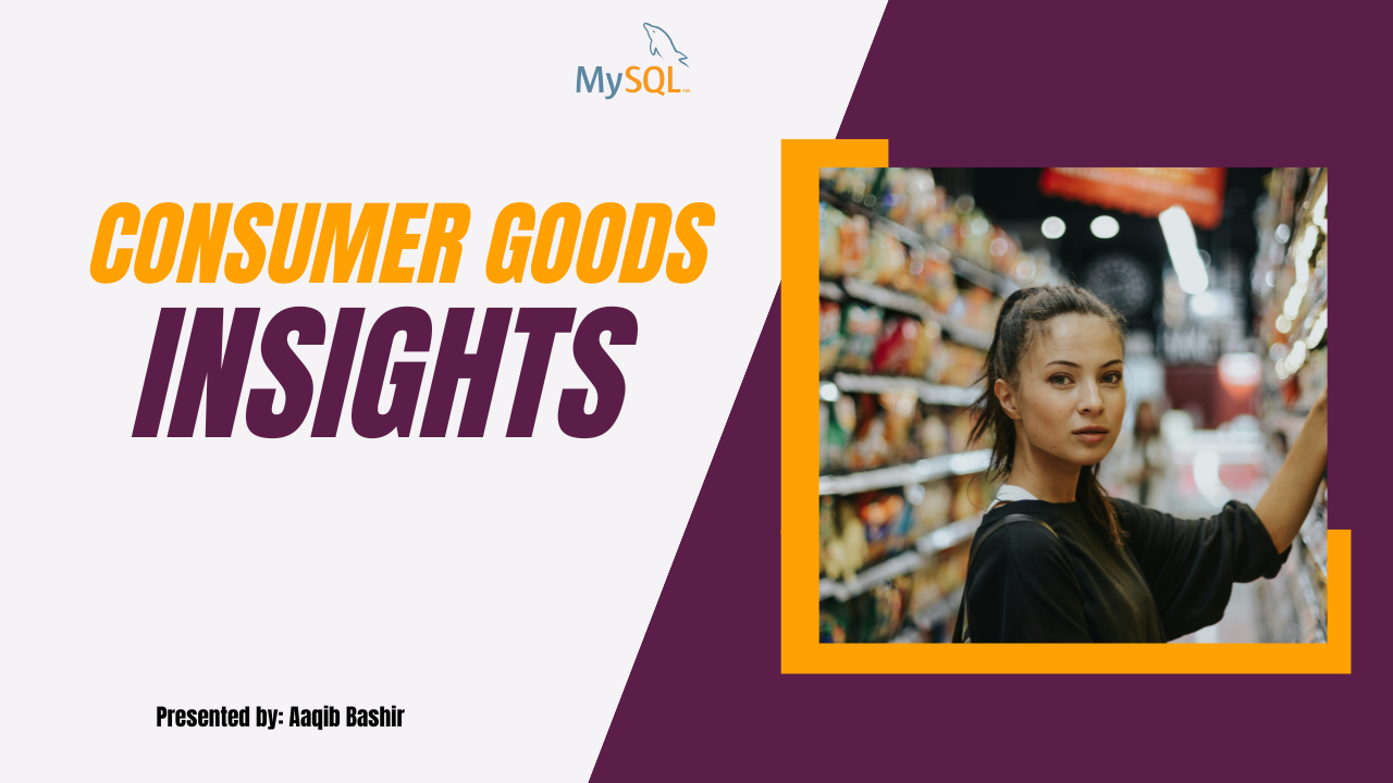 Consumer Goods Analysis